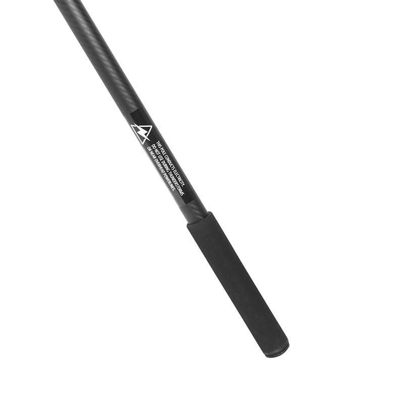 Premium Carbon Fiber Extension Pole - 24ft/7.5m Lightweight Telescopic Pole for Window Cleaning, Painting, Tree Trimming & Outdoor Maintenance