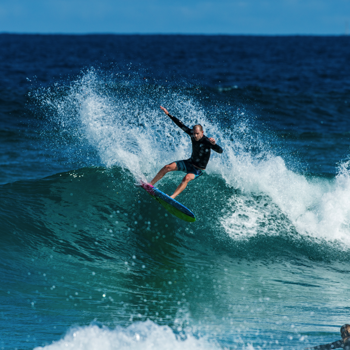 Modern Love Child 7'0 PU Blue Tint Surfboard - Premium Polyurethane Surf Board for Adults & Teens - Perfect for Beach Waves, Ocean Surfing & Water Sports