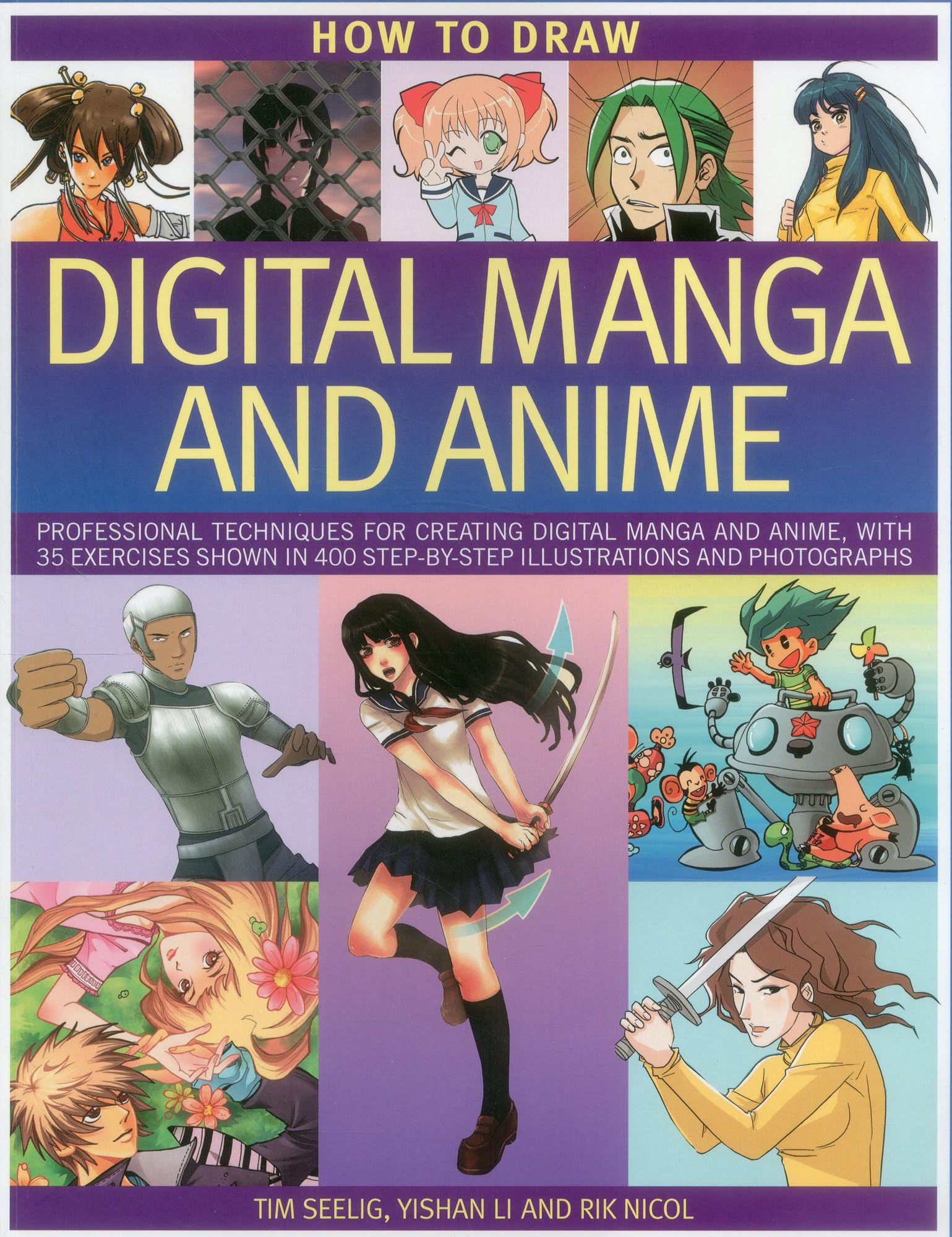 Learn How to Draw Digital Manga and Anime - Step-by-Step Guide for Beginners | Perfect for Comics, Webtoons & Character Design