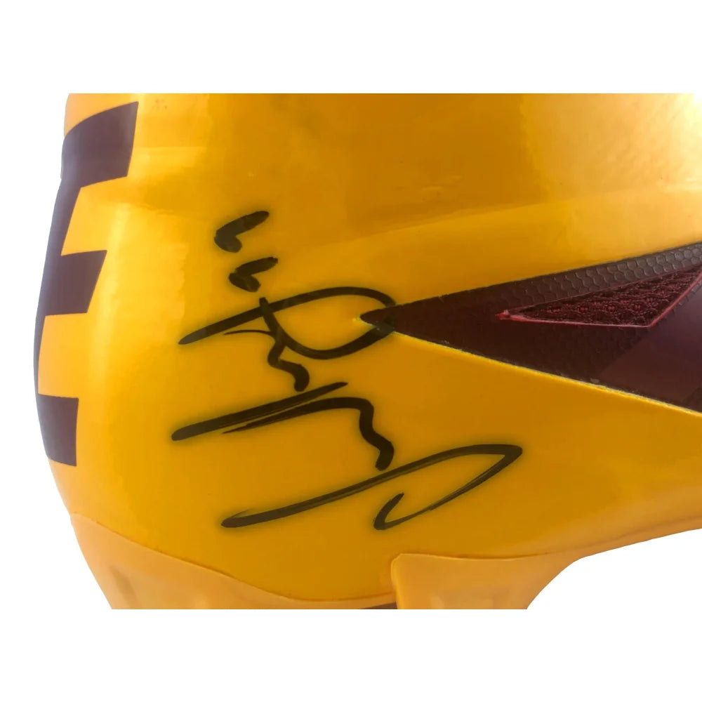 Authentic Jurrell Casey Signed Football Cleat - USC Titans Broncos Player with JSA COA - Perfect for Sports Memorabilia Collectors and Tennessee Titans Fans
