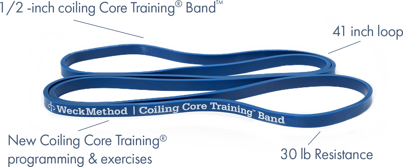 WeckMethod Resistance Bands Set - Premium Exercise Bands for Home Workouts, Strength Training, Physical Therapy & Yoga - Ideal for Men & Women Fitness Enthusiasts
