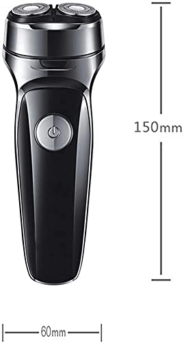 Best Electric Razor for Men - Wet & Dry Cordless Shaver with Pop-Up Trimmer | Waterproof Rechargeable Rotary Shaver | Perfect for Travel, Gym & Daily Shaving