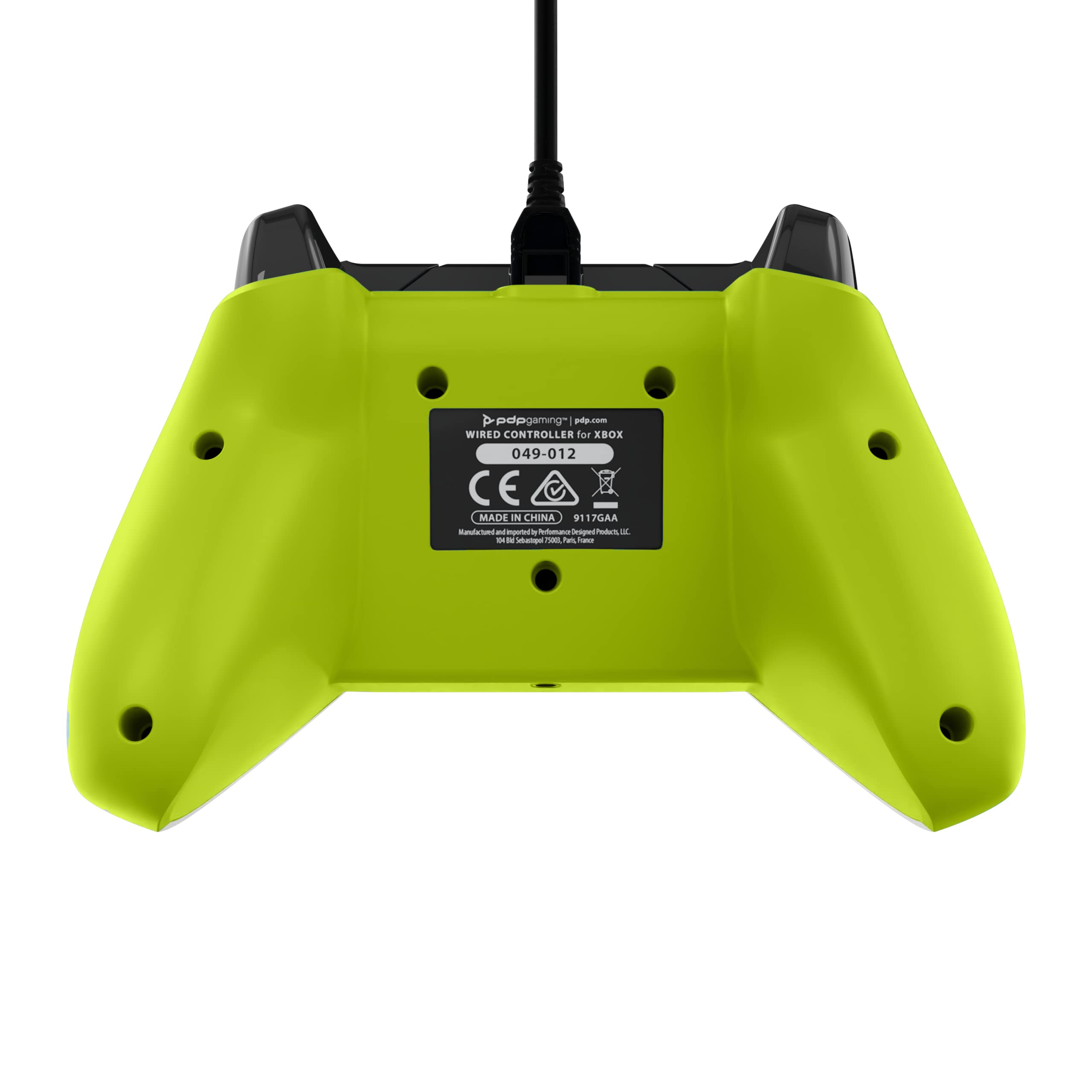 Official PDP Wired Electric White Controller for Xbox Series X|S & Xbox One - Licensed Gamepad with USB Cable for Enhanced Gaming Performance - Perfect for Competitive Play & Long Gaming Sessions