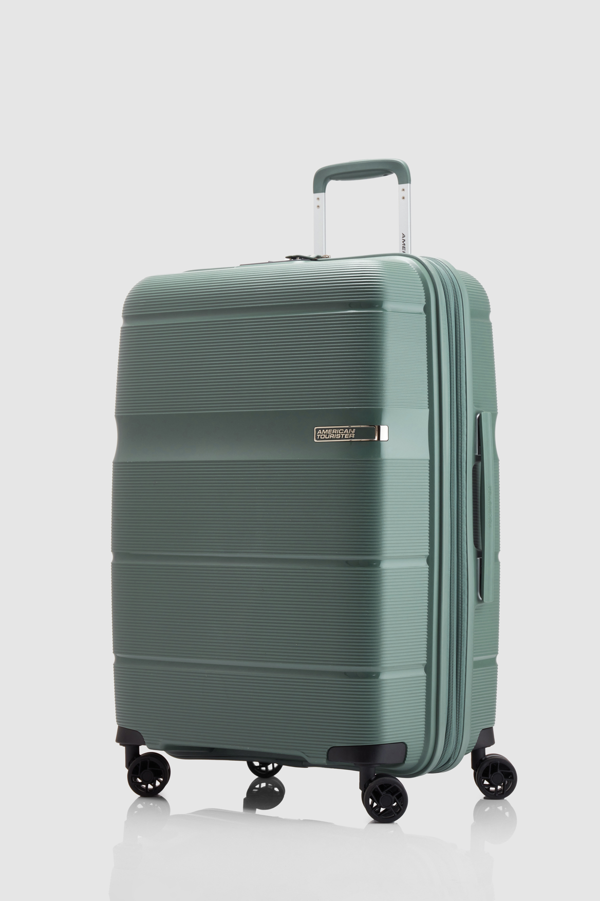 American Tourister Linex 3-Piece Luggage Set (3223698) - Lightweight Spinner Suitcase for Travel, Business & Vacation - Carry-On, Medium & Large Check-In Bags