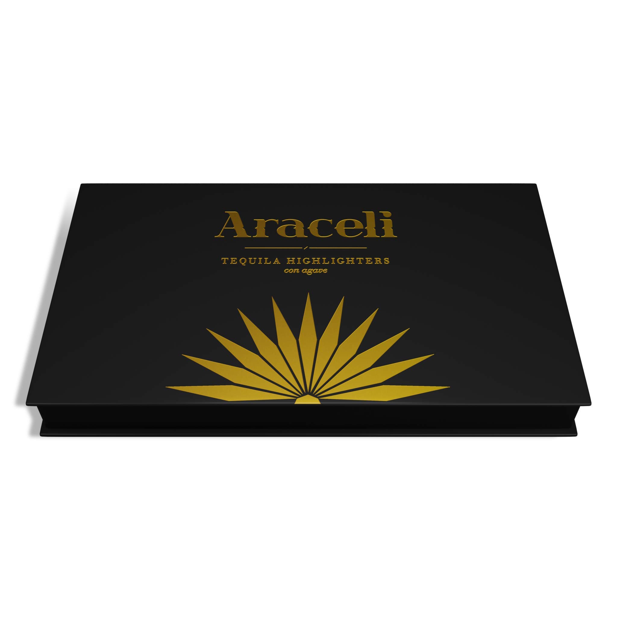Araceli Beauty Tequila Makeup Highlighter Kit - Glow & Shine Palette for Face, Eyes & Body - Perfect for Parties, Photos & Special Occasions