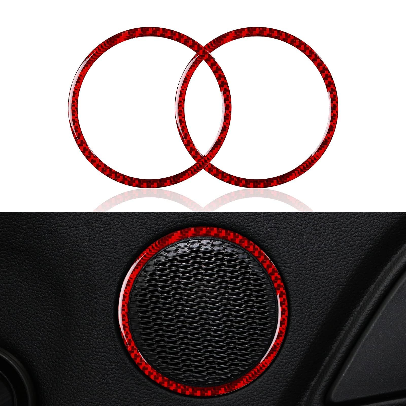 Ford Mustang Car Sticker Decal 2015-2023 | Door Audio Speaker Vinyl Decal Accessories | Custom Car Styling for Mustang GT, EcoBoost & Shelby Models