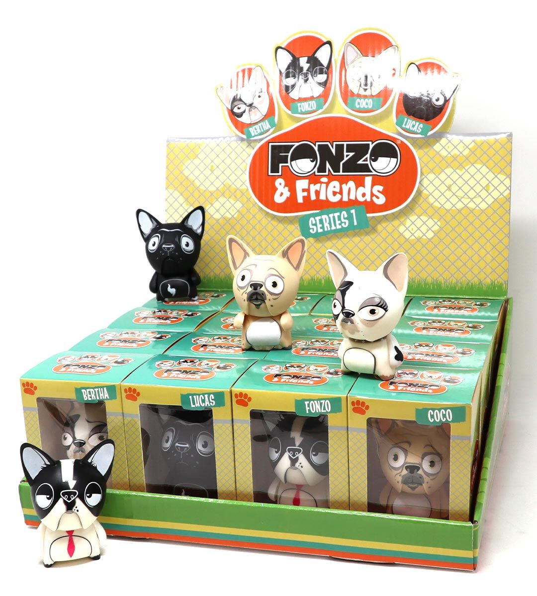 Fonzo & Friends Series 1 Action Figures - Collectible Toy Set for Kids & Adults | Perfect for Display, Gifts & Playtime Fun