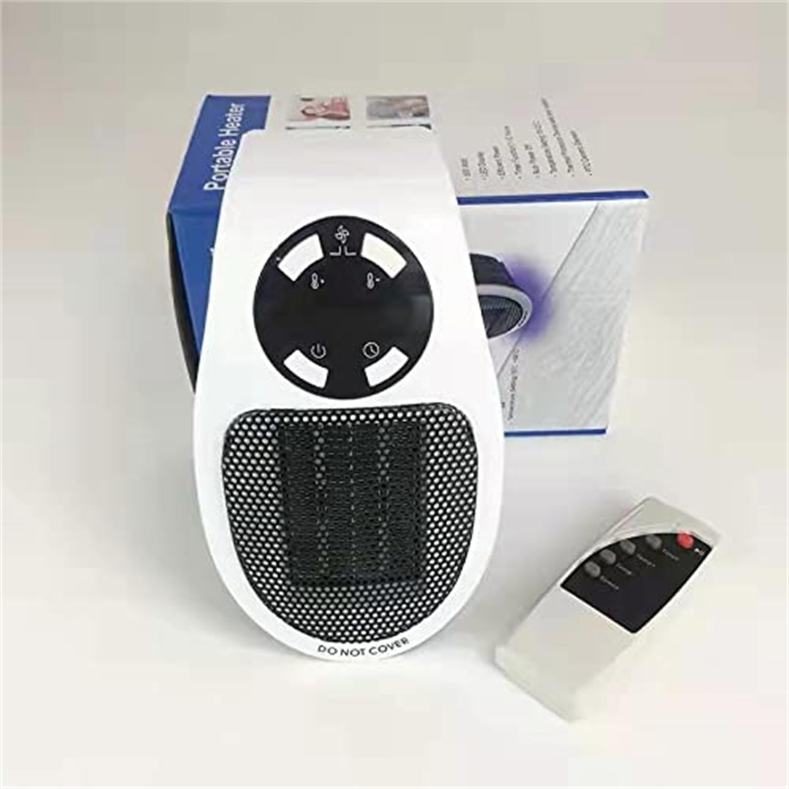 Elon Musk Ultra Air Heater - Portable Electric Space Heater for Indoor Use | Quiet & Energy Efficient | Perfect for Home, Office & Bedroom (White, 2-Pack)