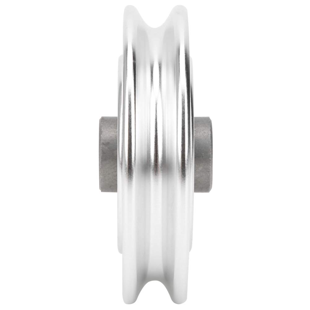 Aluminum Alloy Fitness Pulley - 70mm Heavy Duty Strength Training Equipment for Home Gym & Arm Workouts | Perfect for Cable Machines, CrossFit, and Functional Training