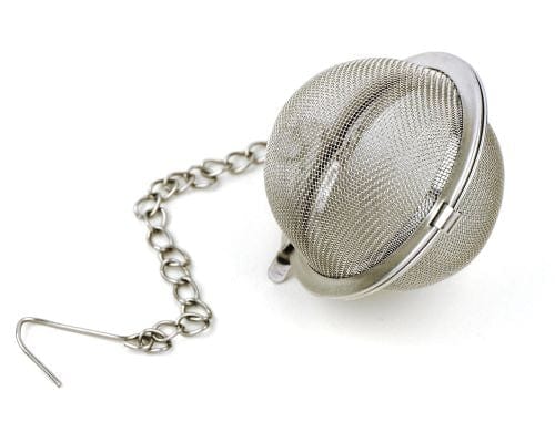 Premium Stainless Steel Mesh Tea Infuser with Handle - Fine Loose Leaf Tea Strainer for Hot & Iced Tea - Perfect for Home, Office or Travel Use