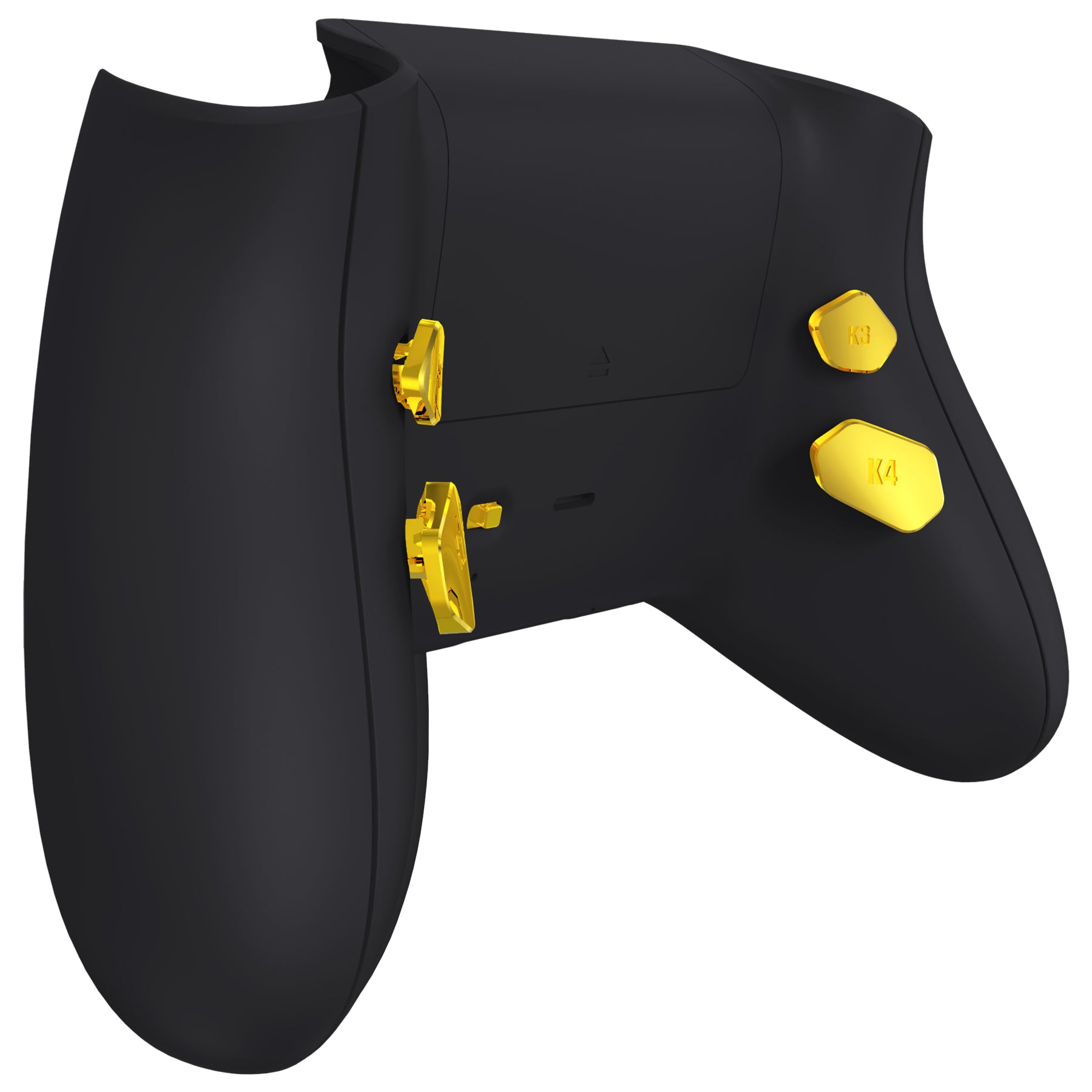 eXtremeRate Chrome Gold Replacement Back Buttons & Toggle Switch for Xbox Series X/S Controller - K1 K2 K3 K4 Redesigned Paddles | Compatible with Hope Remap Kit (Controller & Board Not Included) DX3D4001 | Perfect for Competitive Gaming & Custom Controller Setup