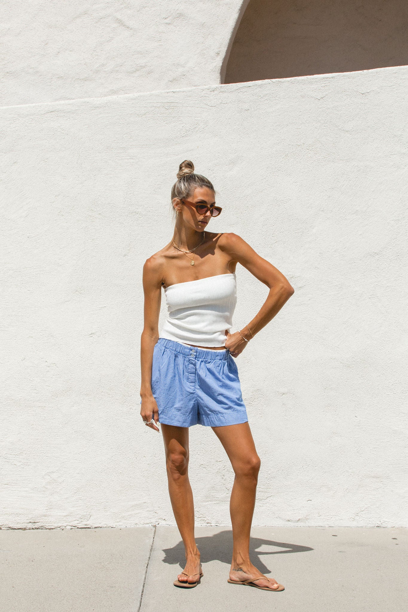 High Noon Ribbed Sweater Tube Top for Women - Stretchy Knit Crop Top - Fashionable Winter Layering Piece - Perfect for Parties, Date Nights & Casual Outfits