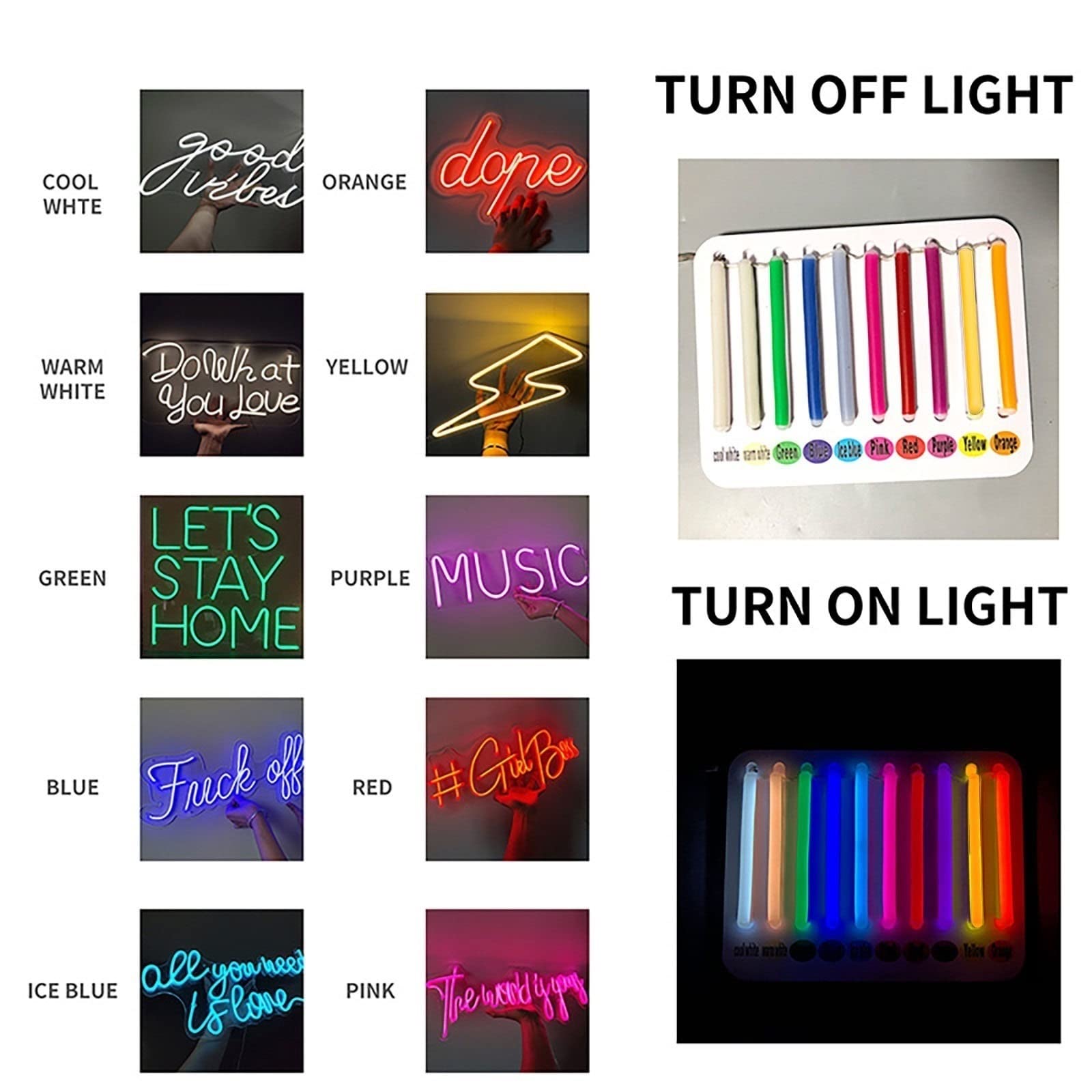Handmade LED Neon Sign - 'What Like It's Hard?' Bar & Home Decor Wall Art (55x34cm/21x13in, Lemon Yellow) | Perfect for Bedroom, Cafe, Retail Store Lighting