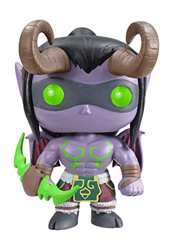 Funko POP Games World of Warcraft Illidan Vinyl Figure - Collectible Action Figure for Gamers & WoW Fans - Perfect for Display, Gifts, and Gaming Room Decor