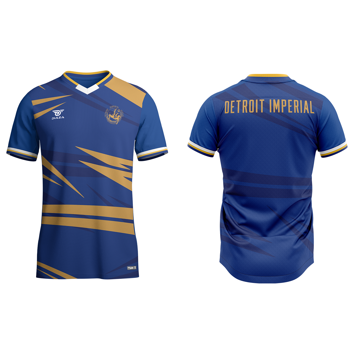 Detroit Futsal Youth Away Jersey - Breathable Soccer Uniform for Kids - Perfect for Youth Tournaments & Team Sports