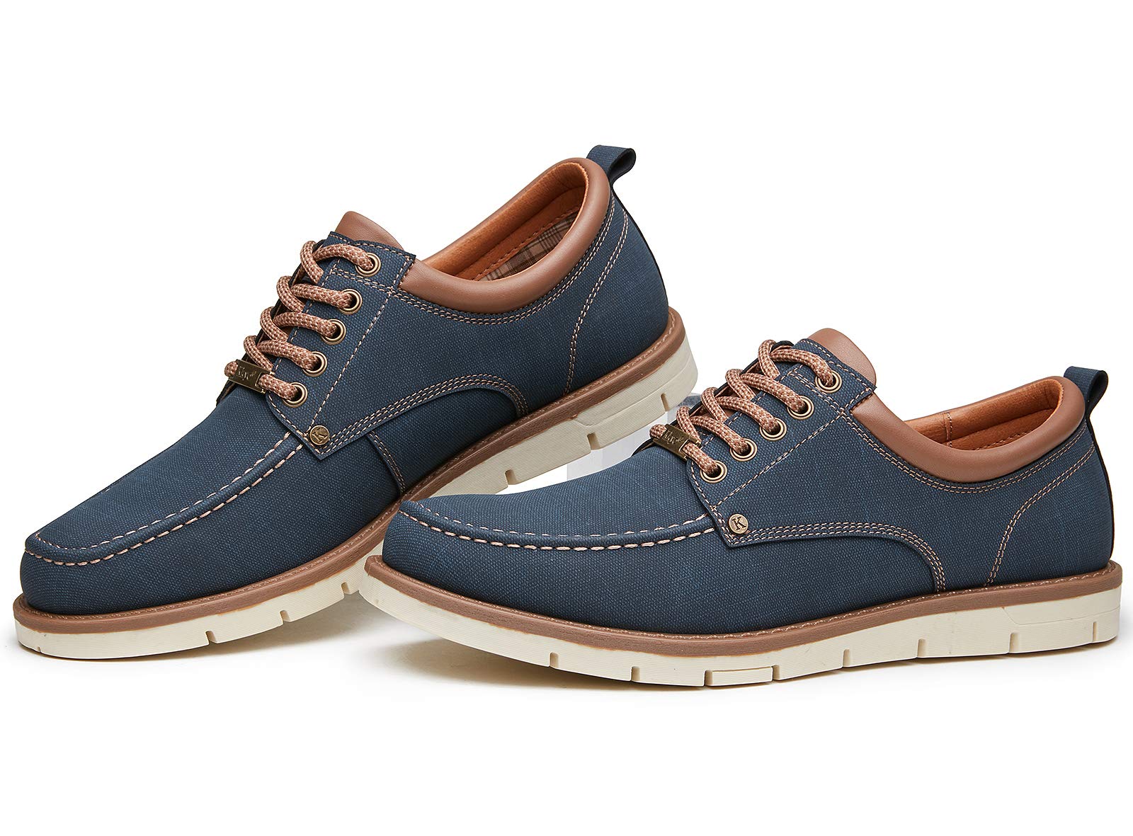 **KKYC Men's Comfortable Casual Shoes – Slip-On & Lace-Up Sneakers for Walking, Work & Everyday Wear**