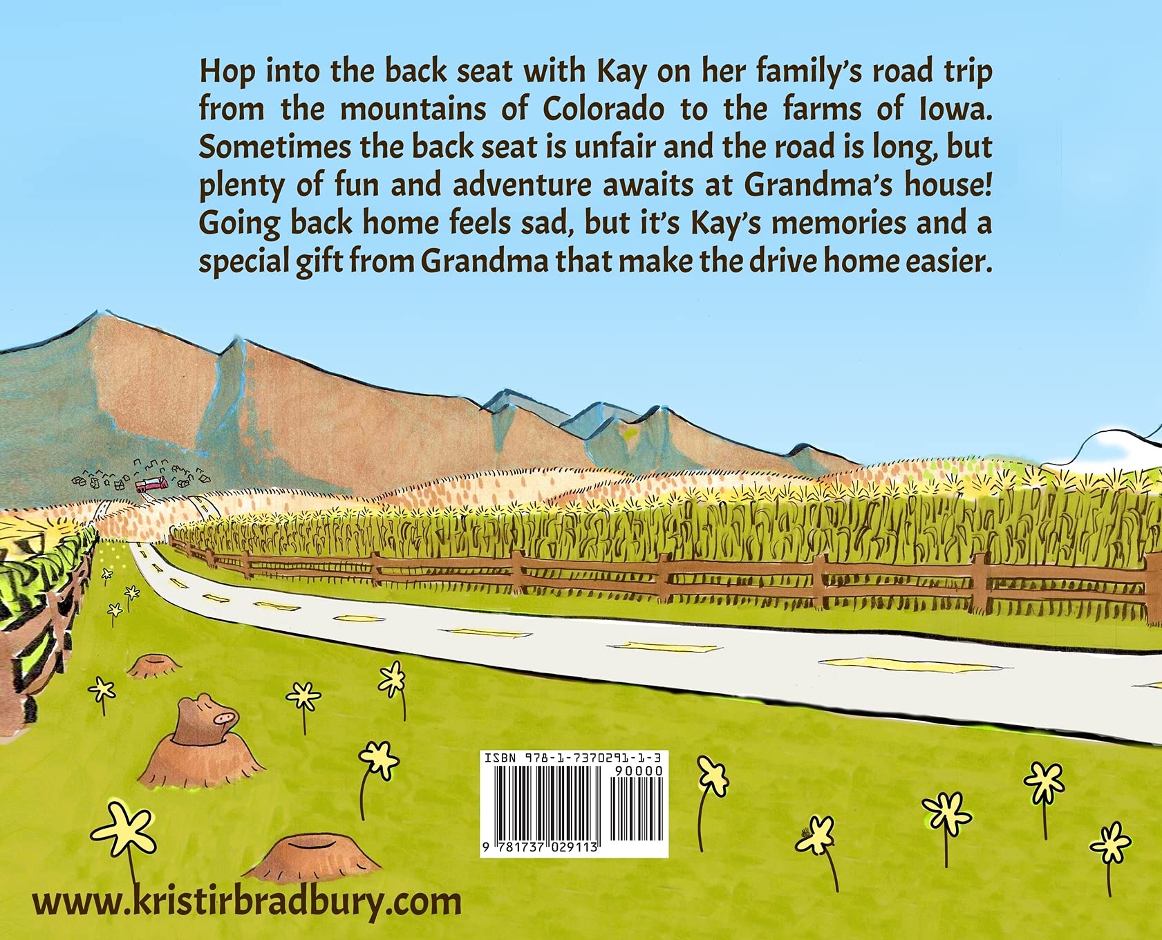 To Iowa in the Back Seat - Road Trip Travel Accessories for Comfortable Car Rides | Perfect for Family Vacations, Long Distance Travel & Adventure Road Trips
