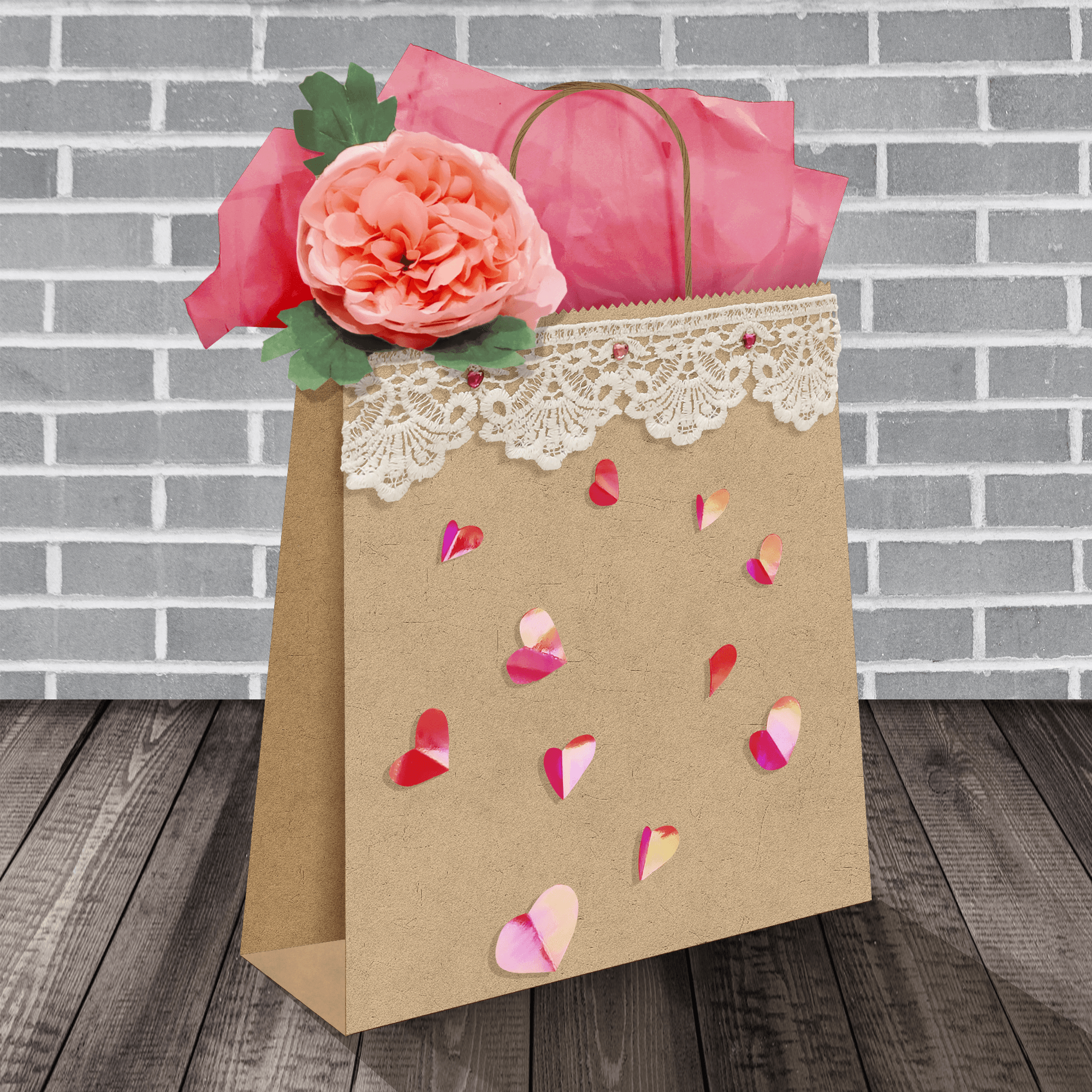 Eco-Friendly Brown Kraft Bags 8x4.5x10.5 Inches - Perfect for Gift Packaging, Retail Shopping & Party Favors | Durable & Sustainable Paper Bags for Small Businesses