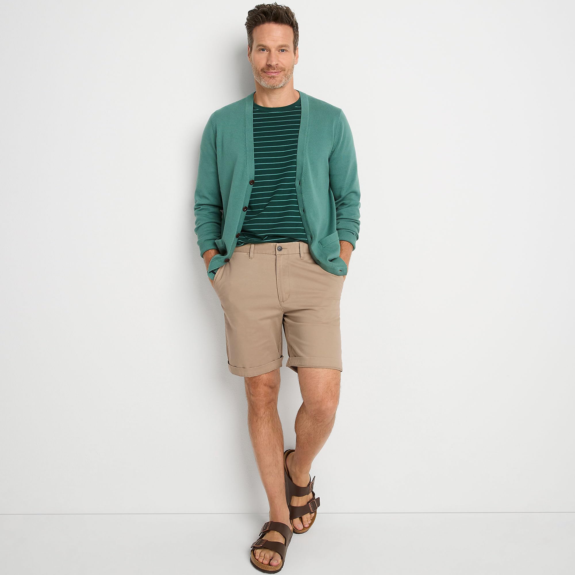 Lands' End Men's Comfort First Knockabout Chino Shorts - 9