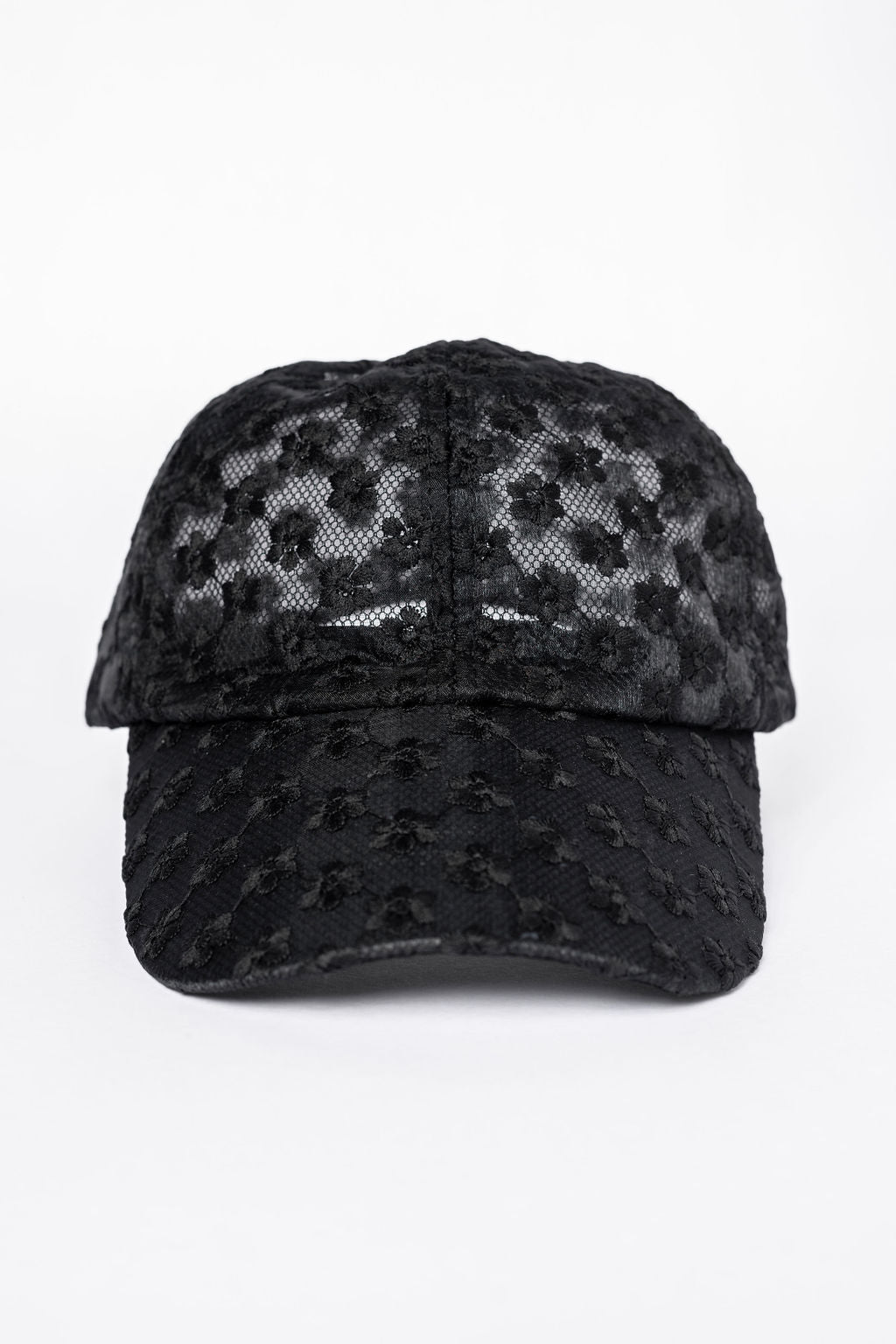 Black Eyelet Hat for Women - Stylish Summer Sun Hat with Breathable Eyelet Design - Perfect for Beach, Outdoor, and Casual Wear