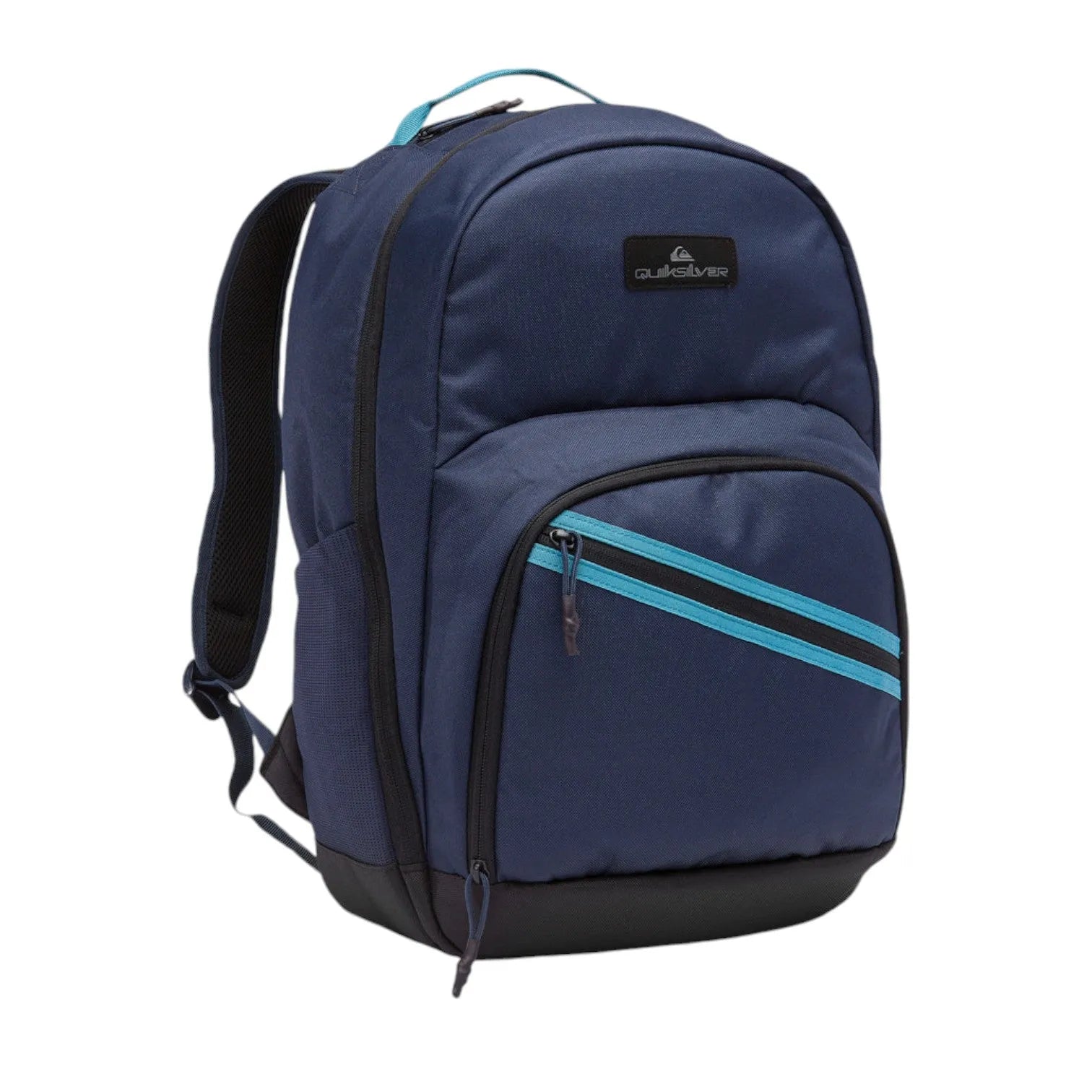 Quiksilver Schoolie 2.0 Backpack - Waterproof Laptop Backpack for Men & Women, Durable Travel Backpack with USB Charging Port - Perfect for School, Work, Hiking and Daily Commute (Navy Blue)