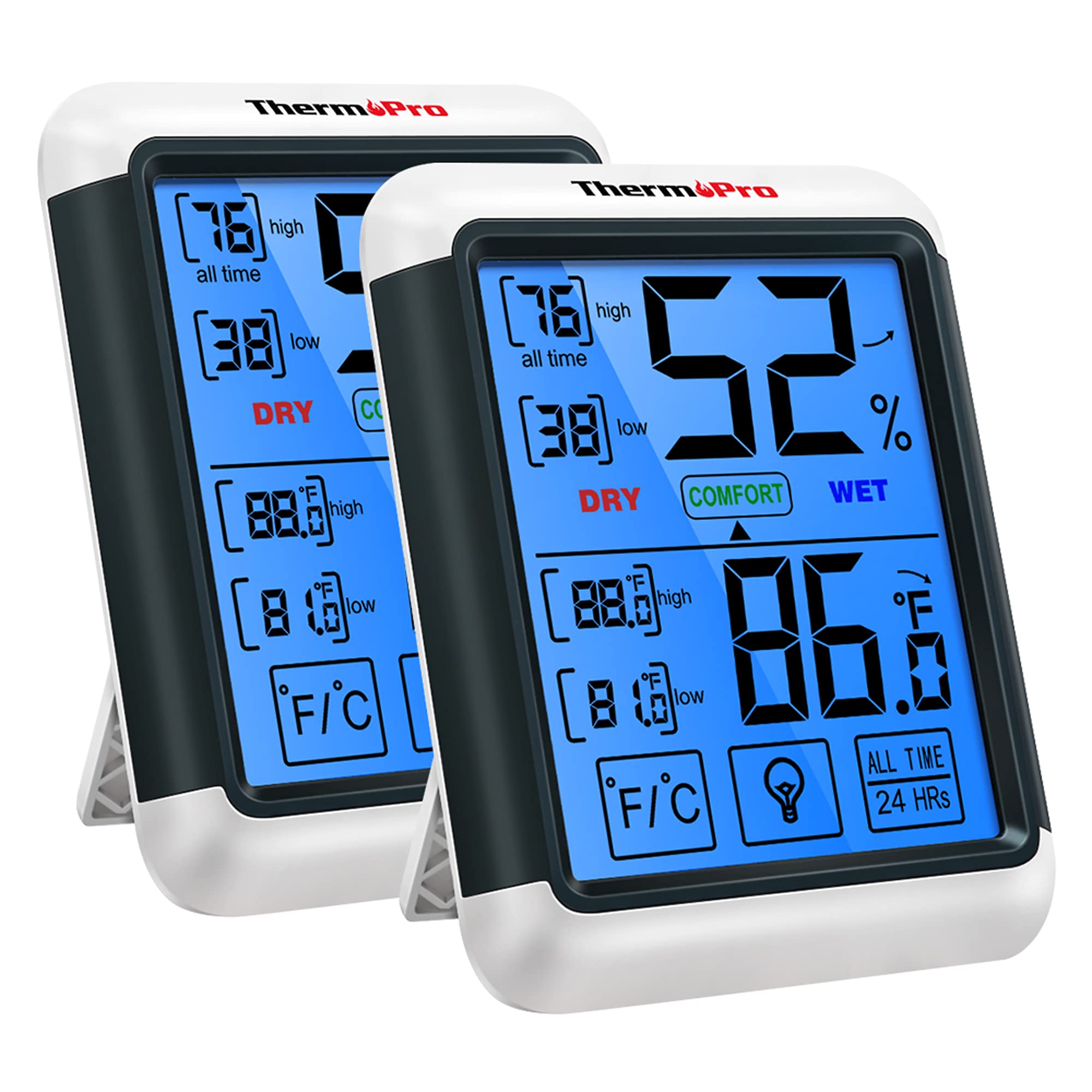 ThermoPro TP55 Digital Hygrometer Thermometer - 4