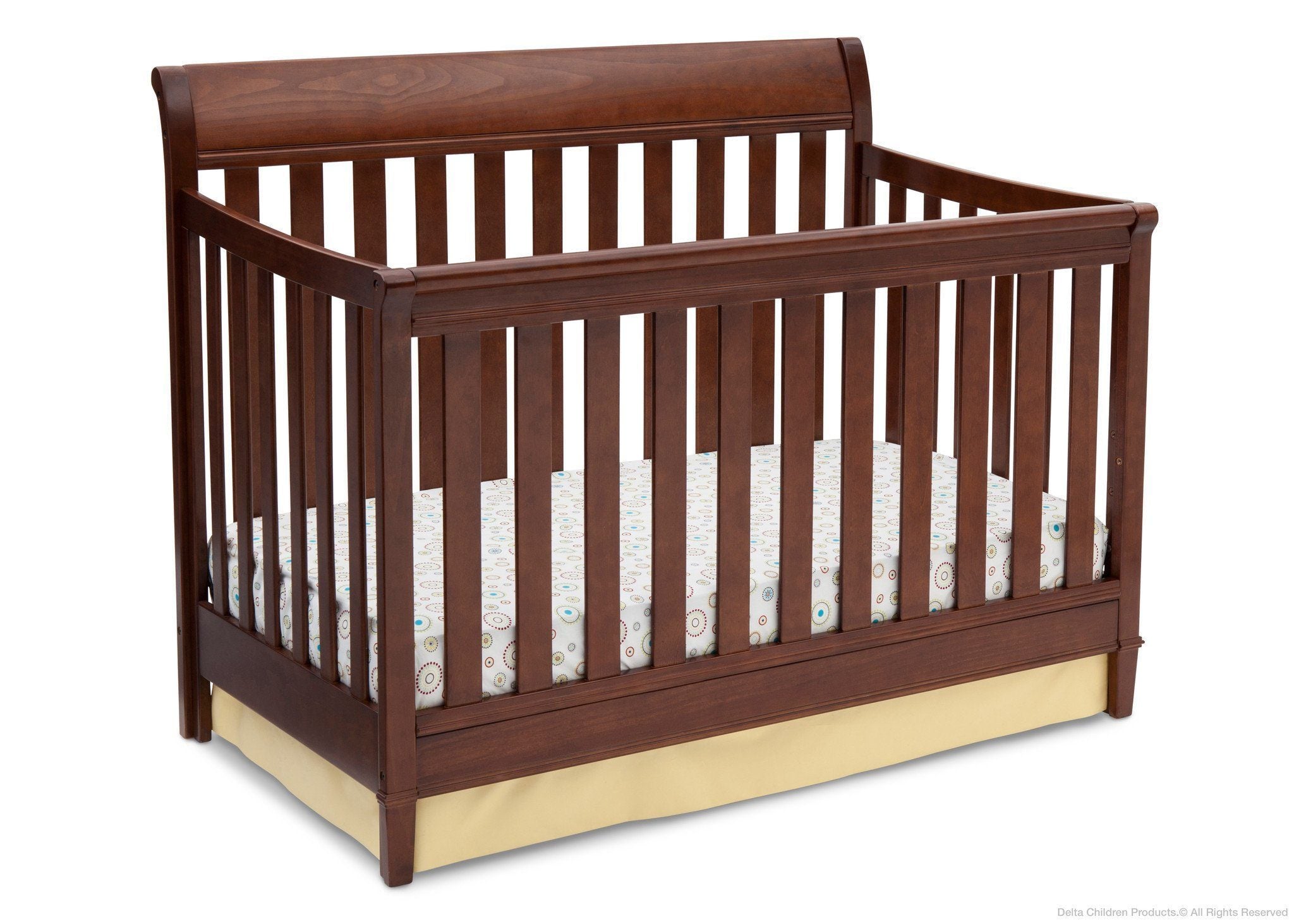Haven 4-in-1 Convertible Baby Crib - Toddler Bed, Daybed & Full-Size Bed - Safe Nursery Furniture for Newborns to Teens - Perfect for Bedrooms, Daycare & Guest Rooms