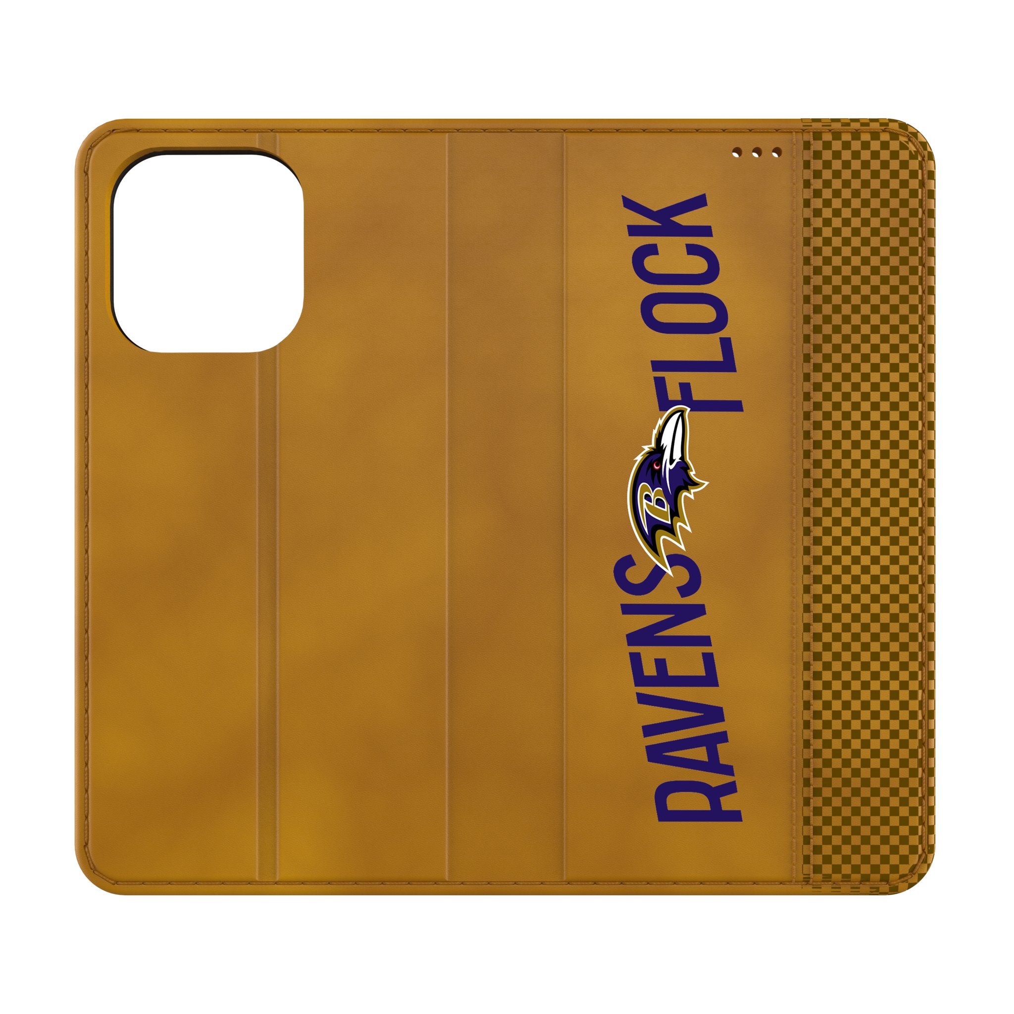 Baltimore Ravens 2024 Edition Premium Folio Case for Apple iPhone - Durable Protection & Team Spirit for Game Day & Everyday Use