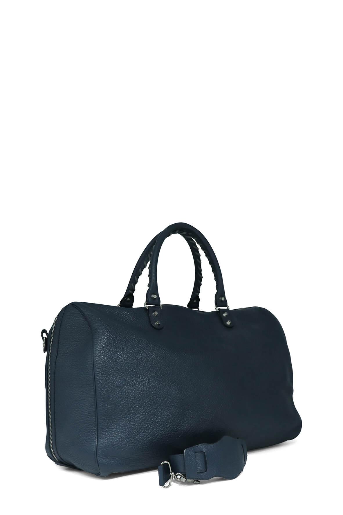24Hour Voyage Waterproof Travel Duffel Bag - Navy Blue Carry-On Luggage for Gym, Weekend Trips & Airplane Travel