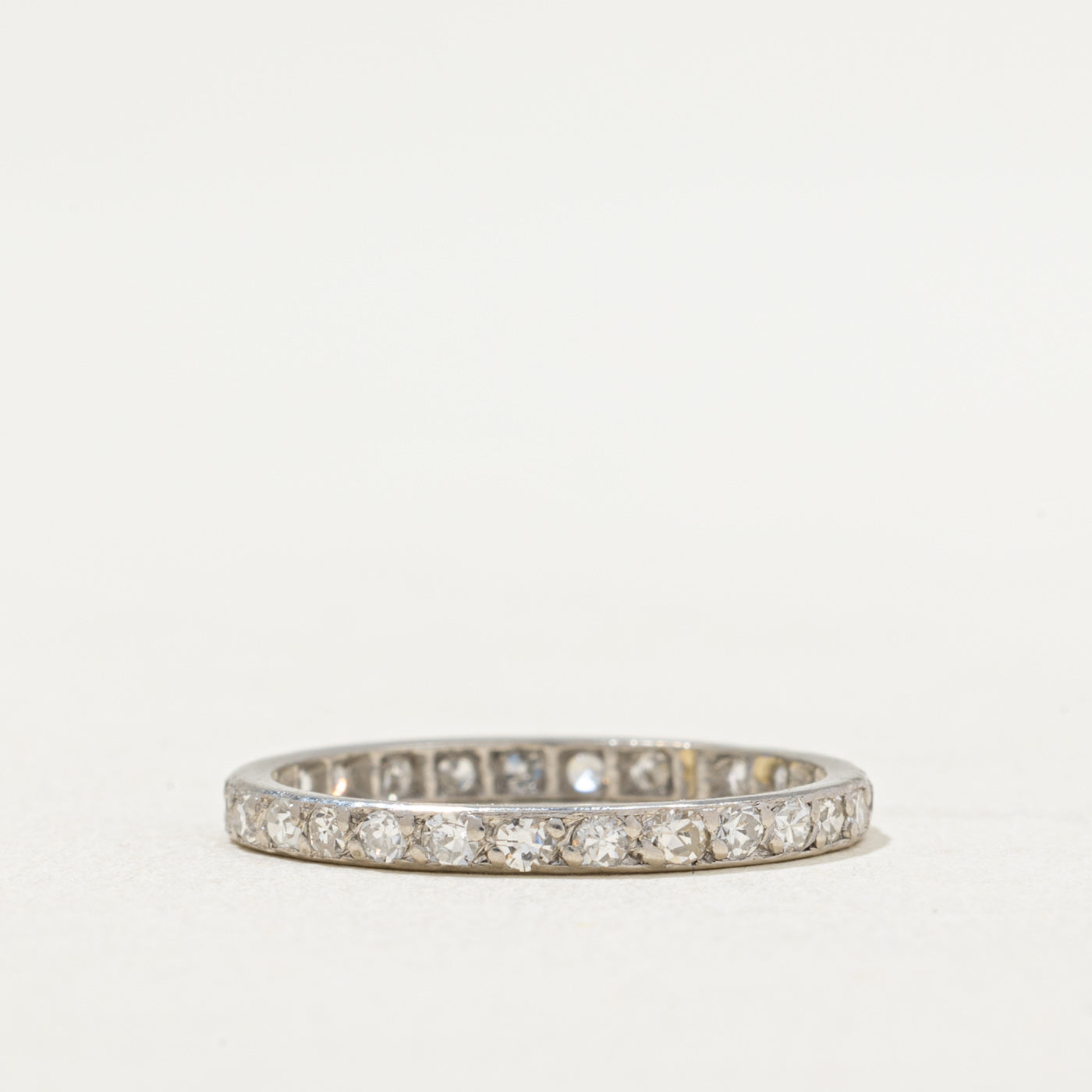 Eternity Diamond Wedding Band Ring | 0.40 Carat Total Weight | Size 5.5 | Perfect for Anniversary Gifts & Bridal Jewelry