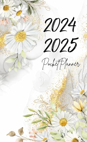 2024-2025 Pocket Calendar: 2 Year Monthly Planner (January 2024 - December 2025) | Compact 4x6.5 Inch Small Organizer for Students, Professionals & Travel | Perfect for Scheduling, Goal Tracking & Daily Planning