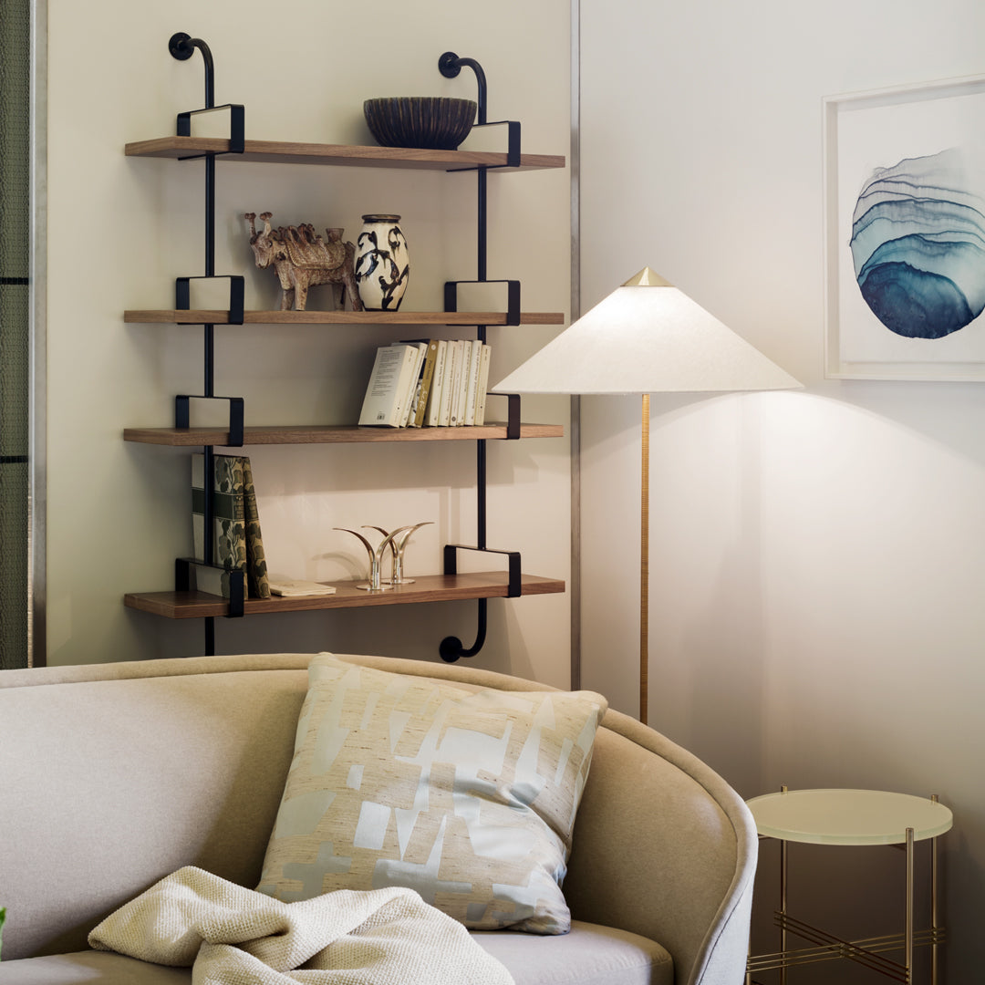 Gubi Mategot Demon Shelf - Modern Wall Shelf for Home & Office Decor | Stylish Storage Solution for Living Room, Bedroom & Workspace