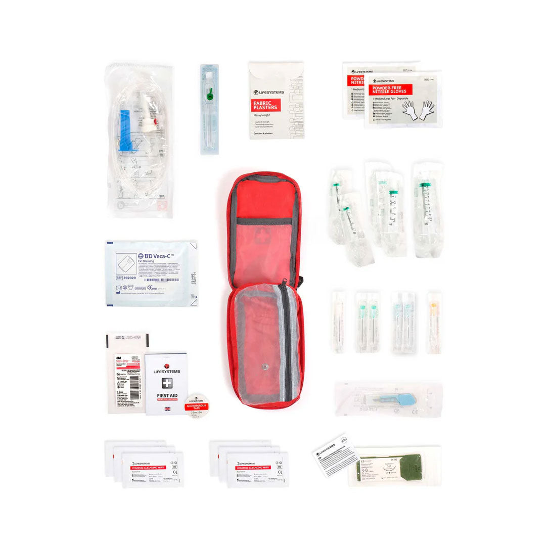 Lifesystems Sterile Pro First Aid Kit - Compact Emergency Medical Supplies for Travel, Hiking, Camping & Home Safety