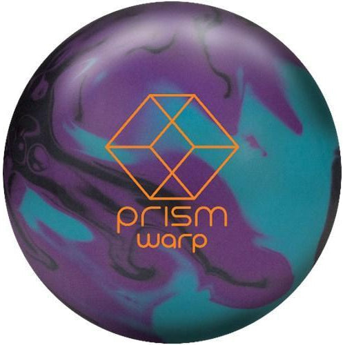 Brunswick Prism Warp Bowling Ball - High Performance Reactive Resin for Strikes & Spares | Perfect for League Play & Tournaments