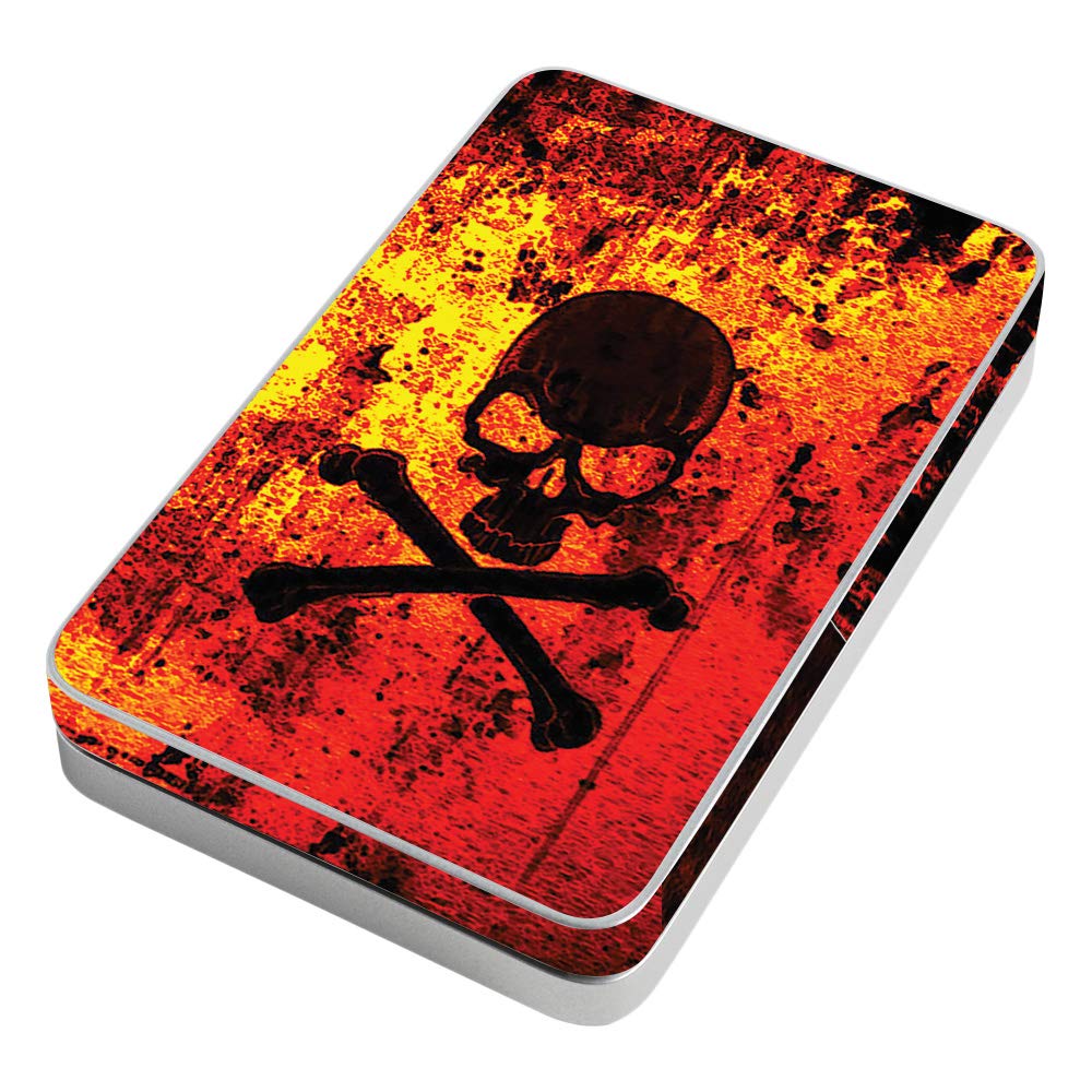 MightySkins Bio Skull Vinyl Decal Wrap Cover for Lifeprint 3x4.5 Hyperphoto Printer | Protective & Durable Skin | Easy to Apply & Remove | Made in USA | Perfect for Customizing Printers, Gifts & Photo Booths