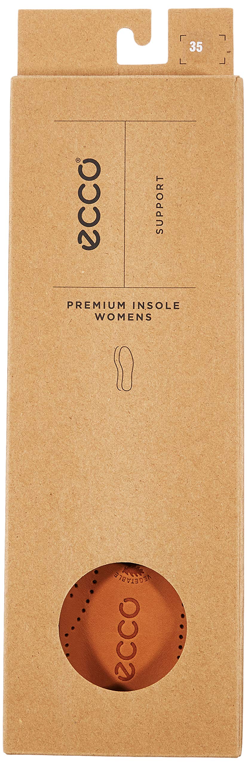 ECCO Women's Comfort Insoles for Shoes - Arch Support & Cushioning for All-Day Wear - Perfect for Work, Walking & Running