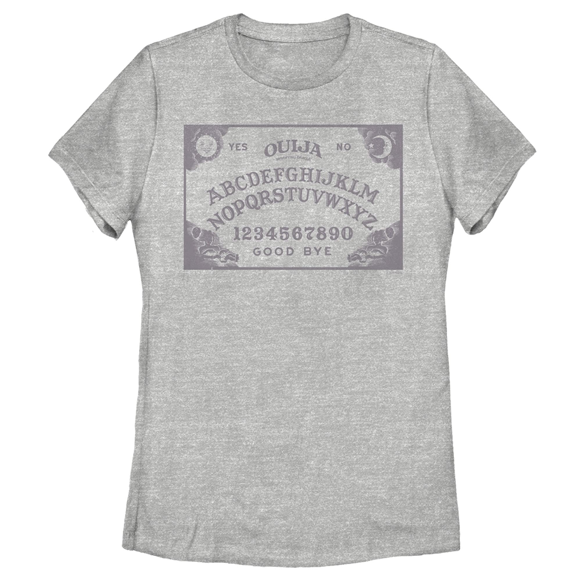 Women's Ouija Gameboard T-Shirt | Gothic Graphic Tee for Halloween & Parties