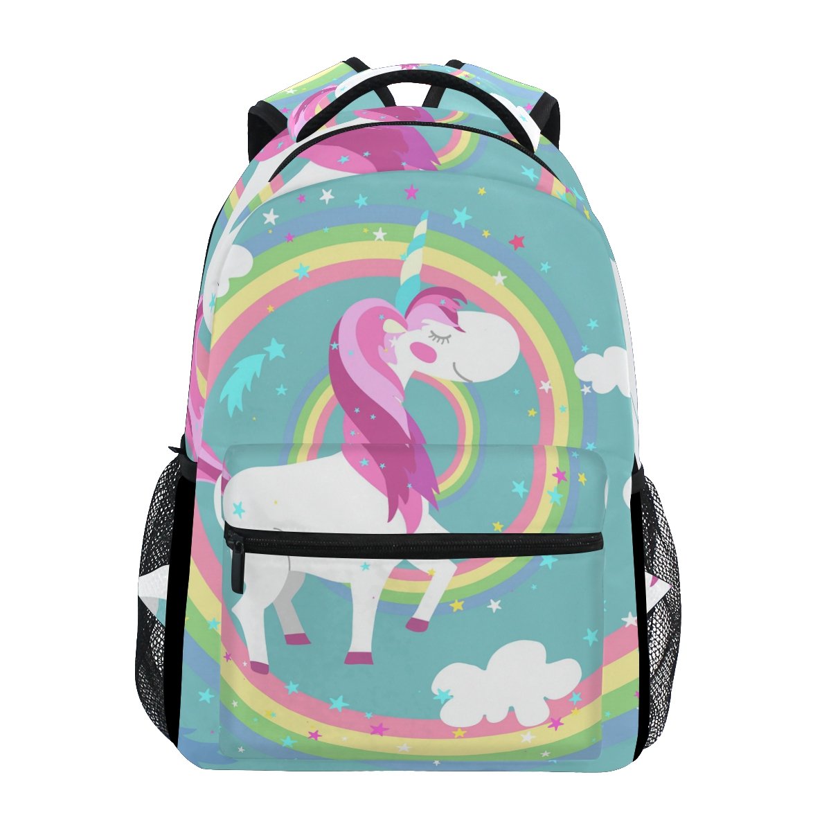 Senya Unicorn Rainbow School Backpack for Boys & Girls - Durable Bookbag & Travel Backpack for Kids - Perfect for School, Day Trips & Outdoor Adventures