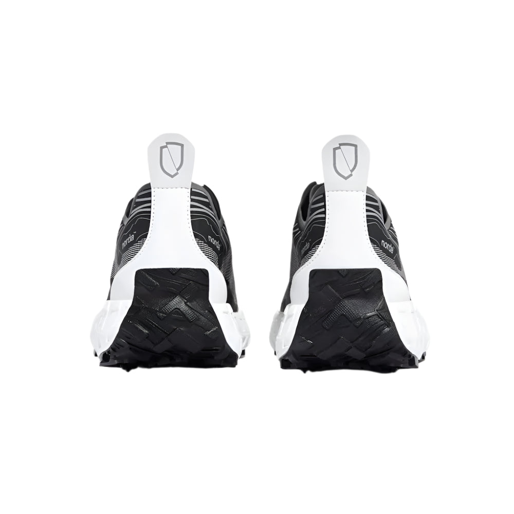 Norda 001 Core Carry Over Trail Running Shoes for Men - Black | Lightweight & Durable for Hiking, Backpacking & Outdoor Adventures