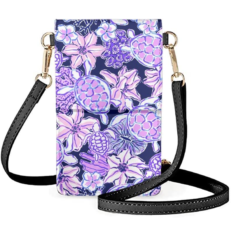 Women's Phone Crossbody Bag with Clear Touch Screen & Adjustable Straps - Stylish Cell Phone Purse for Daily Use, Travel, Shopping, and Outdoor Activities