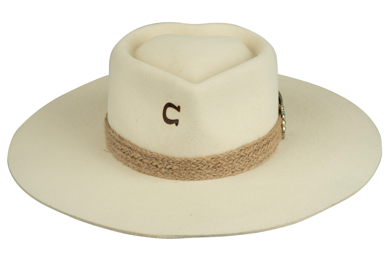 Charlie 1 Horse Fling Hat Ivory - Western Cowboy Hat for Women & Men - Perfect for Rodeo, Country Music Festivals & Outdoor Adventures