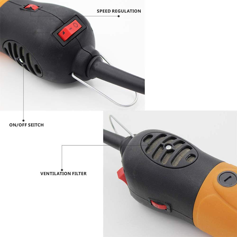 Professional Electric Horse & Livestock Clippers - Portable Heavy Duty Animal Grooming Shears for Horses, Goats, Alpacas, Llamas & Thick-Coated Animals - Perfect for Farm, Ranch & Pet Grooming at Home or On-The-Go
