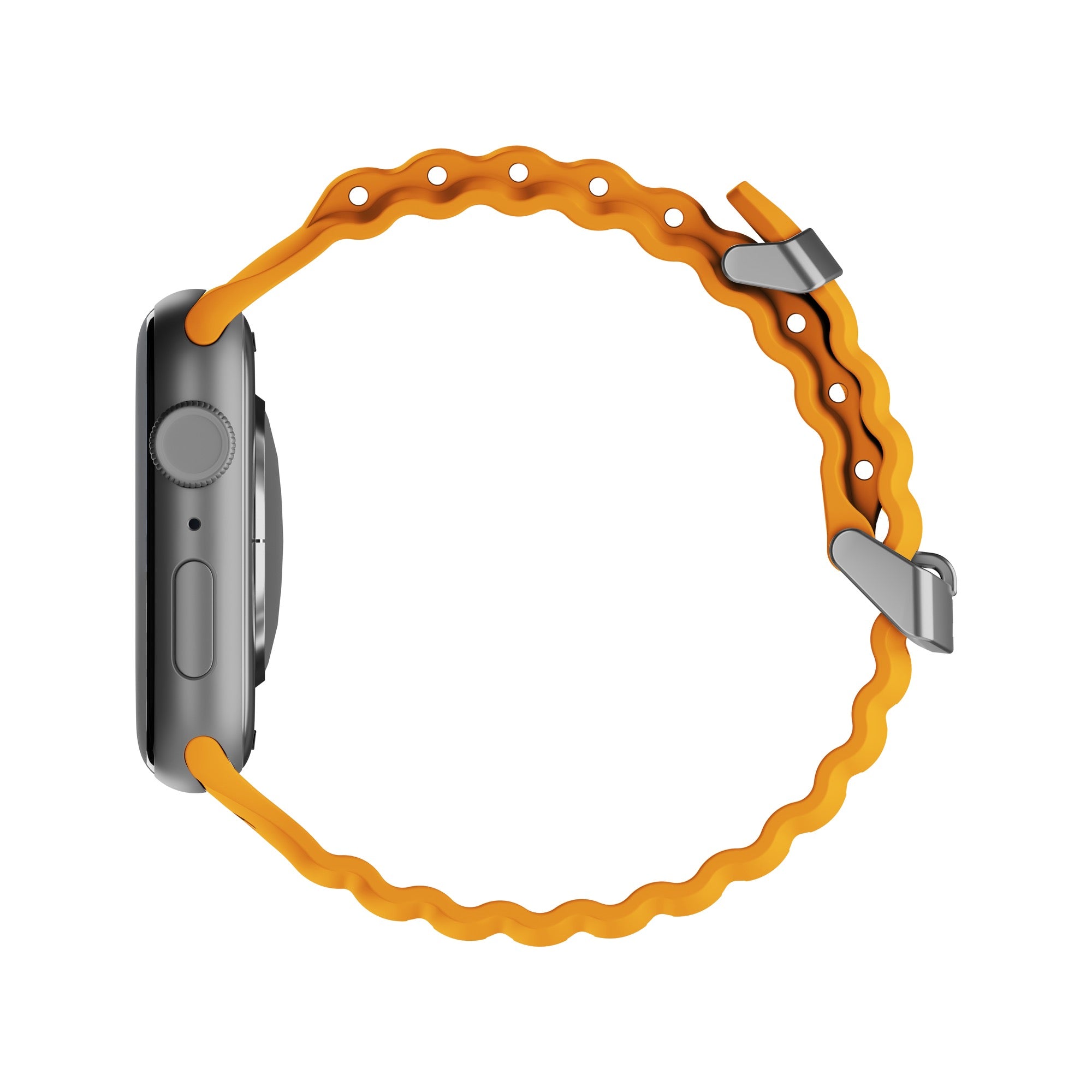 Premium Active Apple Watch Band - Durable & Comfortable Tiger Orange Sport Strap for Workouts, Running & Outdoor Activities