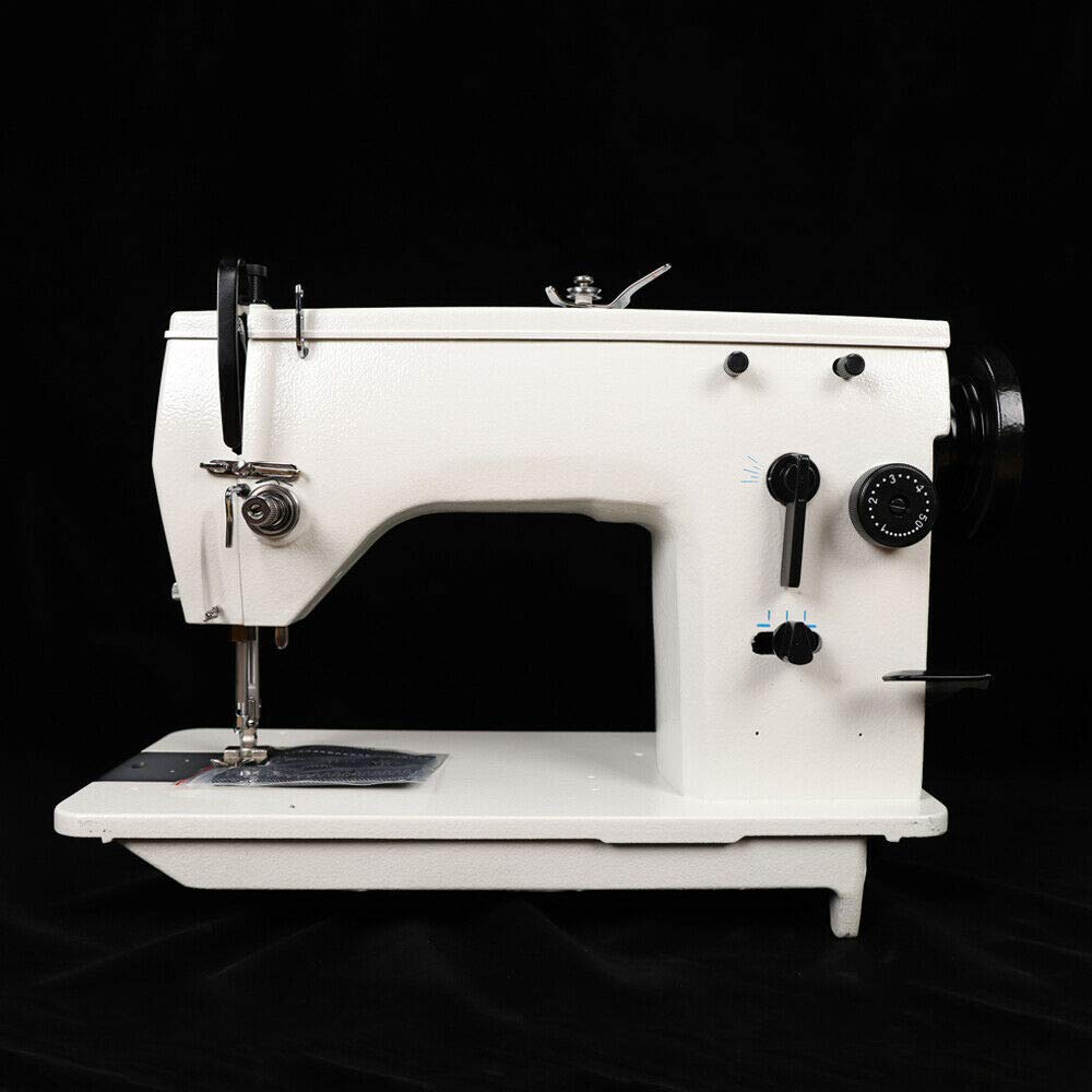 Heavy Duty Industrial Sewing Machine - 2000RPM High-Speed Upholstery & Denim Sewing (Straight/Curved Stitch) - Perfect for Leather, Canvas, Jeans & Home Decor Projects