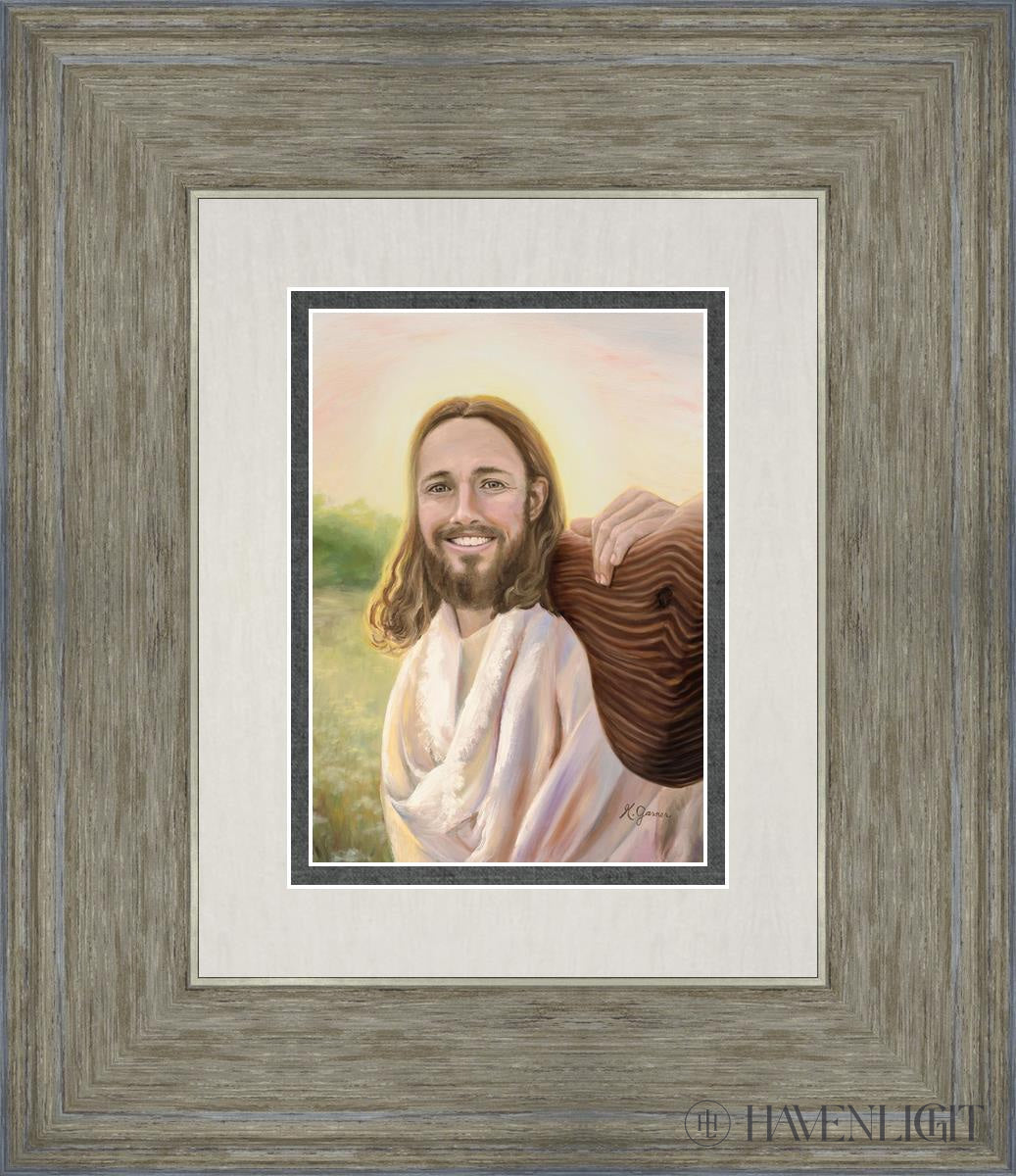 My Yoke is Easy My Burden Light - Inspirational Christian Wall Art Decor for Home, Office & Church - Perfect for Faith-Based Gifts & Spiritual Encouragement