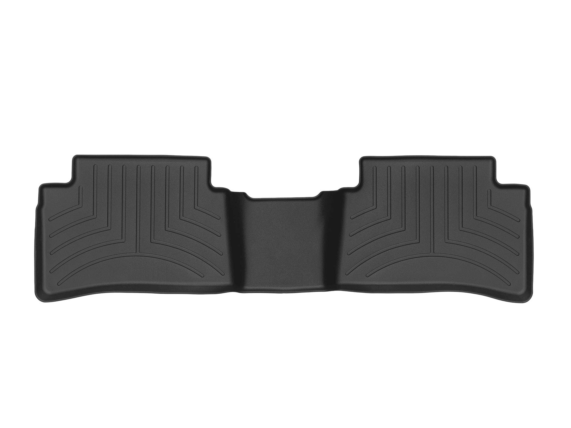 WeatherTech Custom Fit Floor Liners for Toyota Corolla Hatchback - 2nd Row (2019-2023 Models) | All-Weather Protection | Black | Perfect for Road Trips & Daily Commutes