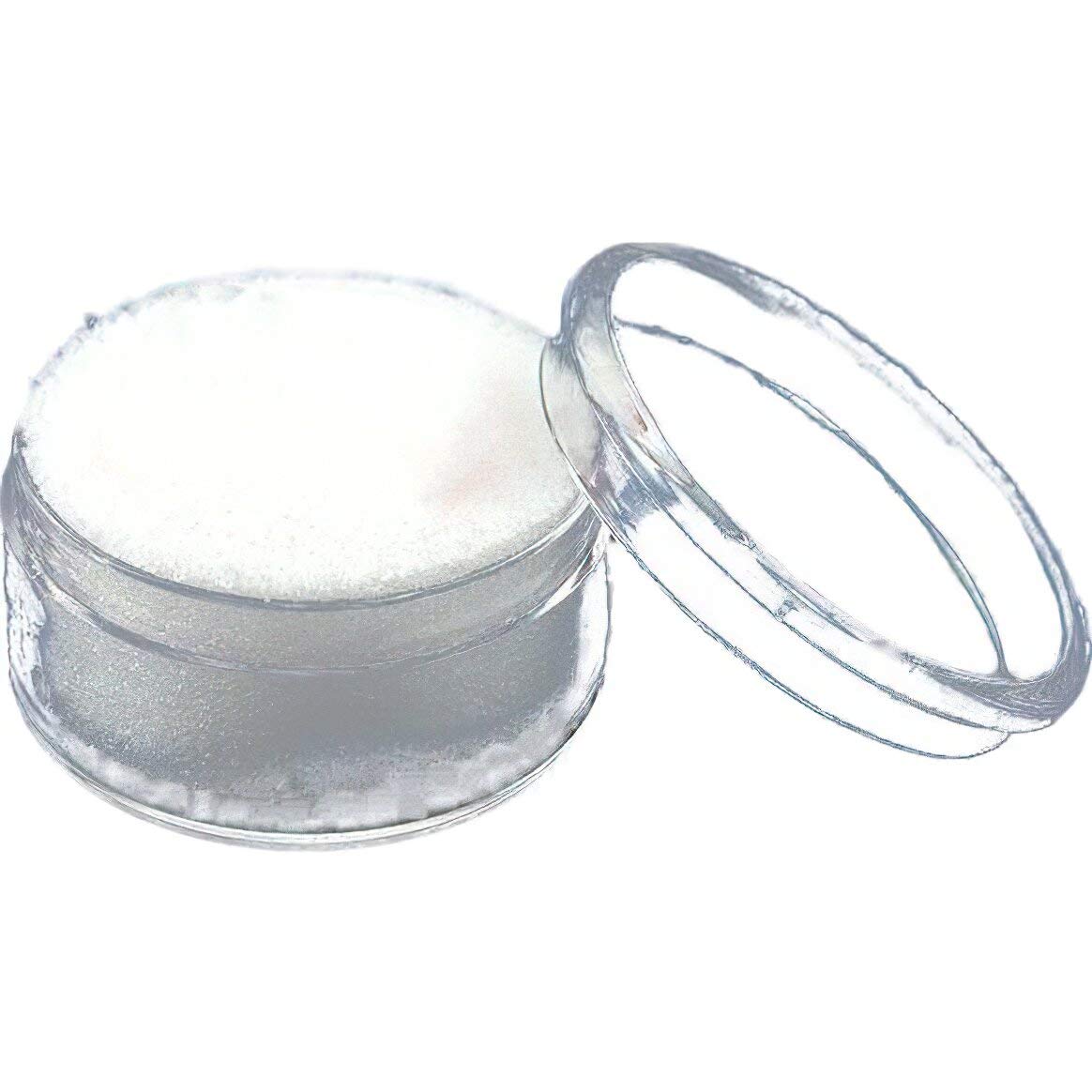 250 Clear Plastic Gem Jars with White Inserts - Perfect for Jewelry Storage, Bead Organizer & Craft Supplies Display - Great for DIY Crafts, Jewelry Making & Small Parts Organization