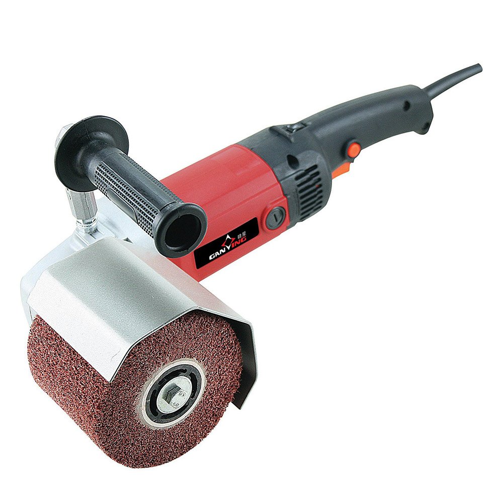 ZXMOTO 6-Speed Adjustable Burnishing & Polishing Machine Kit - 110V Electric Sander Polisher for Wood, Metal & Auto Detailing - Perfect for DIY Projects & Professional Surface Finishing