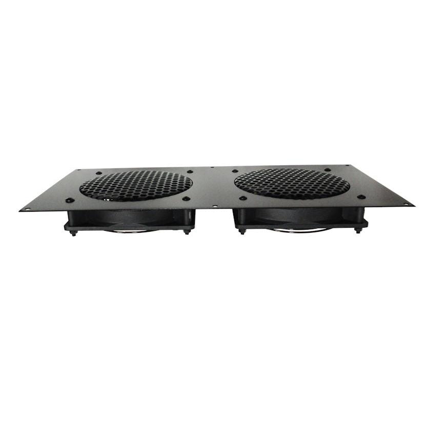 Coolerguys PRO Metal Series Dual 120mm Cooling Kit - High Performance Computer Case Fan for PC Cooling & Airflow - Perfect for Gaming Rigs, Workstations & Server Cabinets