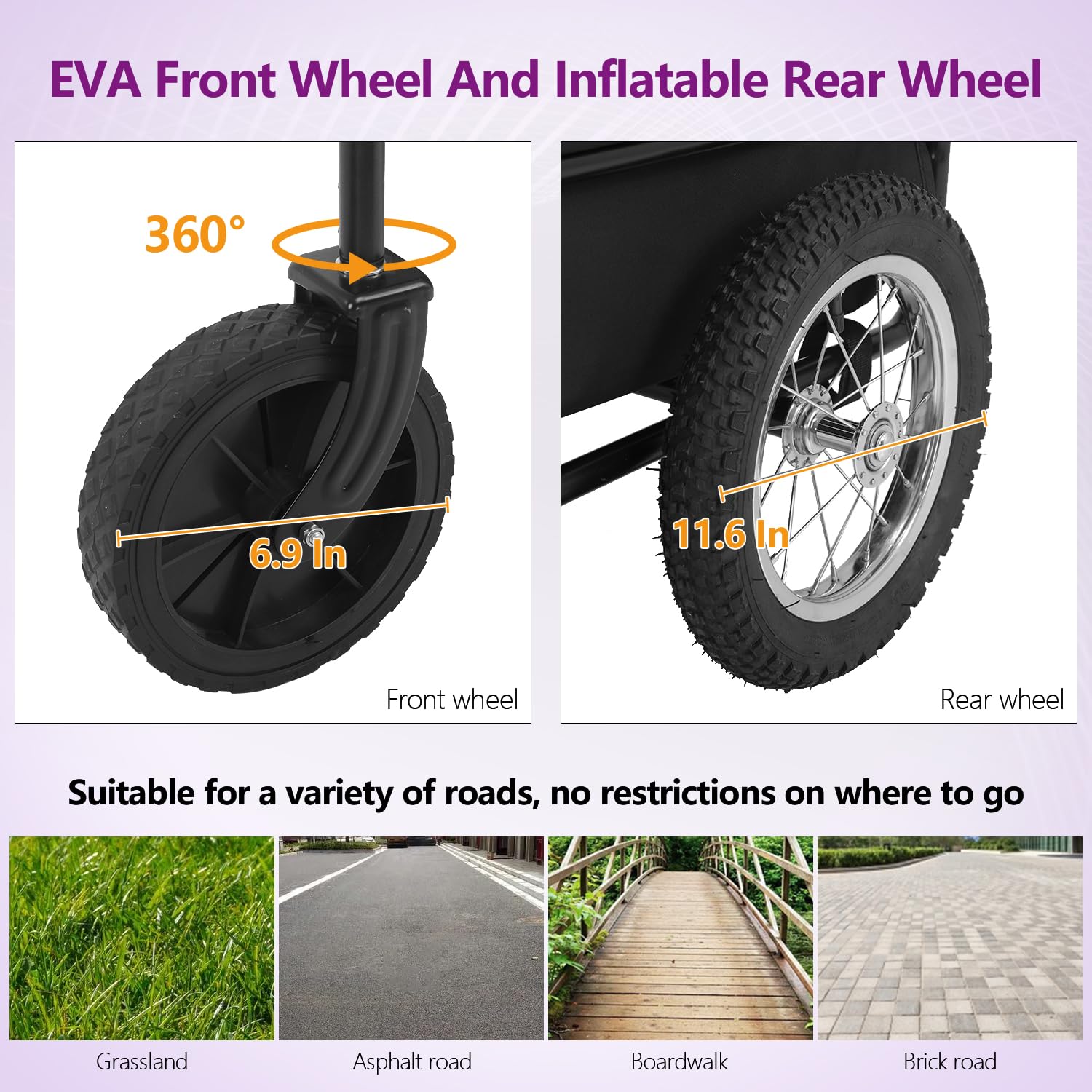 BestPet 2-in-1 Dog Bike Trailer & Pet Stroller - Waterproof Bicycle Carrier for Medium & Large Dogs with Universal Trailer Hitch - Perfect for Jogging, Biking & Outdoor Adventures
